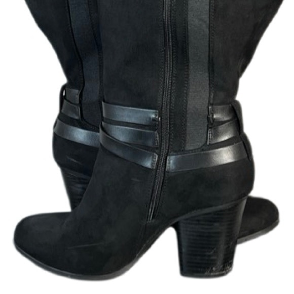 Torrid Faux Suede Wide-Width Knee-High Boots - Picture 5 of 10